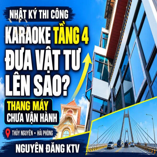 Thiết kế thi công trọn gói karaoke tại Thủy Nguyên, Hải Phòng